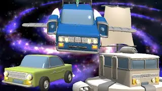Боевые Жигули в Spore.