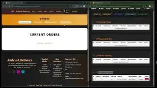 PHP Restaurant Ordering & Loyalty Rewards System | University Web Development Project