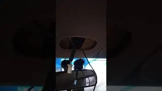 подключаем   регистратор к плафону авео т250