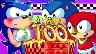Sonic Movie 2 Animation - No...Knuckles! Sonic Baby Only Love Sonic Dad - Birthday Party| Poor Sonic