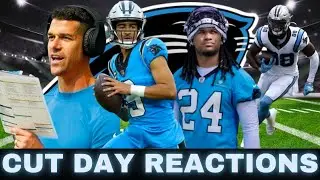 Carolina Panthers Initial 53 Man Roster Cutdown | Reaction, Surprises, and More NFL 2024
