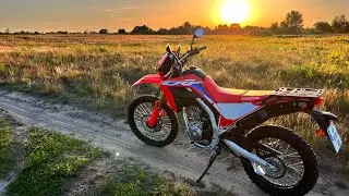 Honda crf 300 l / На встречу закату