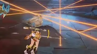 So they added laser trap in Genshin
