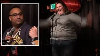 Russell Peters roasts comic - "stay with the tards"