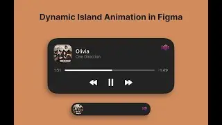 Dynamic Island Animation in Figma