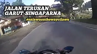 menikmati suasana pagi di jalan terusan singaparna-garut//#userreview #user