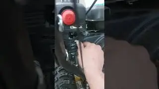 Как завести снегоуборочную машину #снегоуборочнаямашина