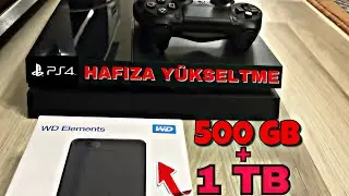 PS4’E TAŞINABİLİR HARD DİSK BAĞLAMAK | PS4 + WD ELEMENTS USB 3.0 1 TB