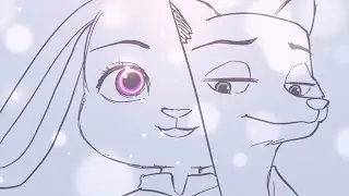 주토피아 닉과 주디 그리기| Draw Zootopia Nick and Judy.