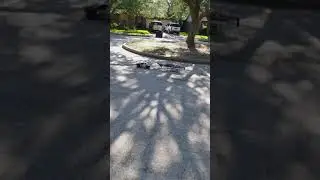 Traxxas slash 4x4 pulling spartan on custom trailer.