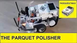 A robot that shines the floor using LEGO mindstorms Ev3