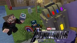 Monster School : AVENGERS ENDGAME - Minecraft Animation