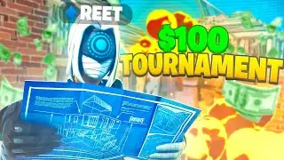 I Hosted a *$100 PRO ZONE WARS TOURNAMENT* In Fortnite...