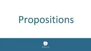 Propositions.