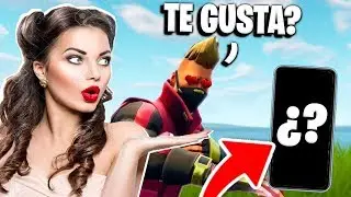 Uso VOZ de CHICA en Fortnite y Me MANDAN Este VIDEO...😍 (Termina Muy Bien)