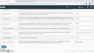 what is INI file in cpanel | how to change setting in INI file | change file upload size on server