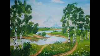 3 класс. Живопись.Пейзаж родной земли