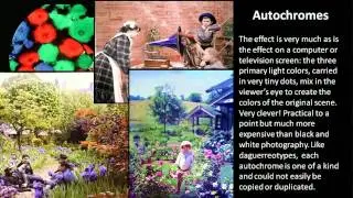 How the Autochrome process works