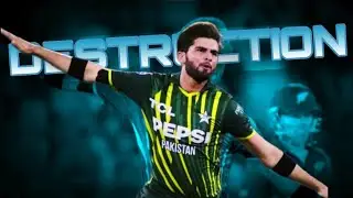 Destruction by Shaheen Shah Afridi 🔥 | #shaheenafridi