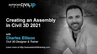 Creating an Assembly in Civil 3D 2018, 2019, 2020, 2021