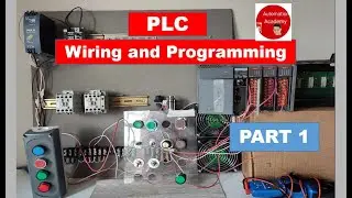 PLC wiring and programming PART 1 PLC Wirings