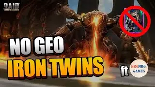 IRON TWINS 15 (NO GEOMANCER)! SPEED FARM 100% TEAM! | Raid Shadow Legends