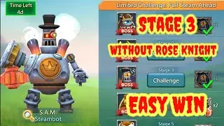 Lords Mobile Steambot stage 3 Limited Challenge Full Steam Ahead