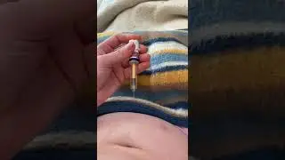 Ich gebe mir eine Spritze