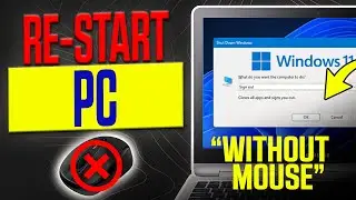 How to Shut Down Laptop With Keyboard Windows 11 | Restart Windows 11 Without Using Mouse Cursor