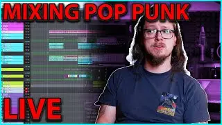 LIVE - Mixing Pop Punk with Black Friday Plugins in Reaper