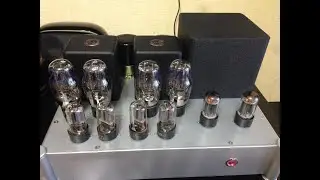 DIY PP ламповый усилитель на 6с4с