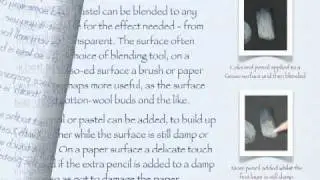 About Blending Coloured Pencils with Zest-it