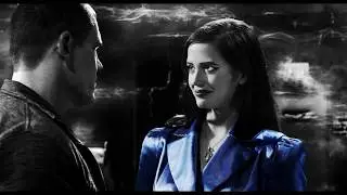 Blue Silk Coat - Eva Green 034