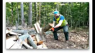 101 How to split logs - advice from a Swiss lumberjack
