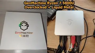 GenMachine Ryzen 7 5800U OC + Liquid Metal (54W)
