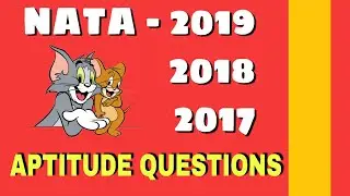 NATA - 2019/2018/2017 Aptitude Questions | B.Arch