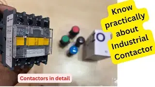 How electrical  contactors work|How to wire a contactor|Contactor application examples