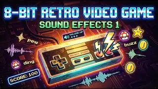 8-Bit Retro Video Game Sound Effects 1