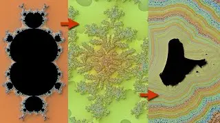 The Unveiled Infinite - Mandelbrot Power 3 to Burning Ship Zoom