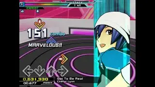 Got To Be Real - Cheryl Lynn Expert FC (Dance Dance Revolution: SuperNOVA 2) HD Gameplay (PS2)