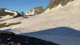 skinning is easier than hiking