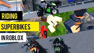 RIDING SUPERBIKES IN MOTORCYCLE MAYHEM ROBLOX || BUYING YAMAHA R6 || TMGx999