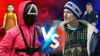 Игра в кальмара VS Слово пацана // РЕП БИТВА