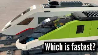 Lego Train Time Trial  - 60051 vs 60337