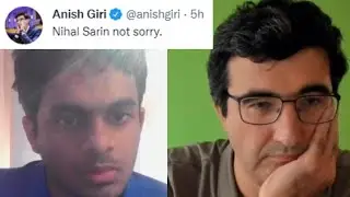Nihal Sarin Flags Kramnik