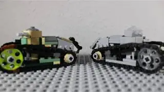 Lego ww1 Renault ft-17 tutorial