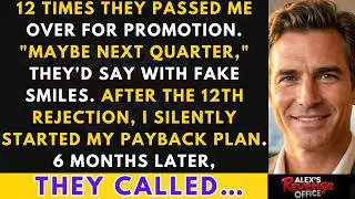 They Passed Me Over For Promotion 12 Times. My Payback Made Them Beg Me To Come Back...