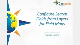 Configure Search from Map Layers for Field Maps