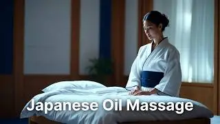 ASMR Japanese oil  Massage Therapy, Spa Experience Relaxation,Japanese massage, japan massage