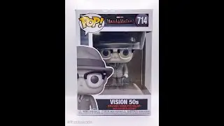 Funko Pop - WandaVision - Vision 50s (Glasses _ Hat) - 